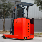 1.5 - 2T 8m Battery Powered Stand On Electric Reach Truck EPS Steering
