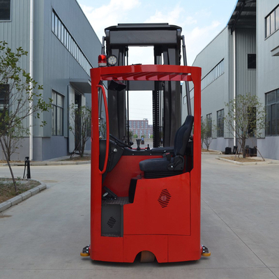 Seated type VNA Forklift 1.5T max lifting height 10m Trilateral Forklift 3-Way pallet stacker fo Narrow Aisle Warehouse