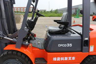 3.5 Ton Rough Terrian Forklift Diesel Engine 1070mm Fork Length 6000mm Max Lifting Height