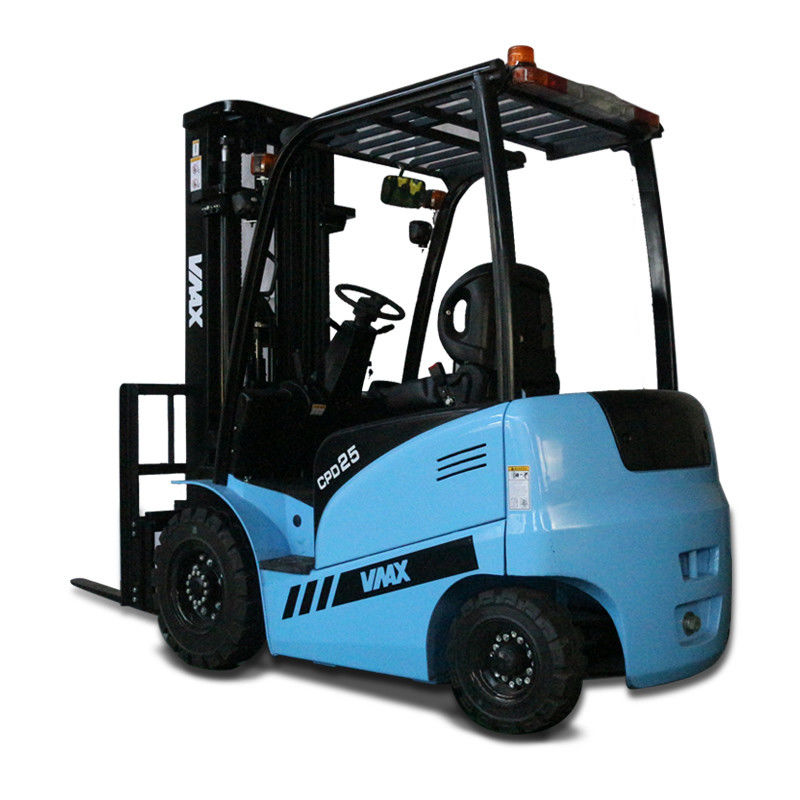 Stand Up Electric Very Narrow Aisle Forklift Truck For Building Use CPD25