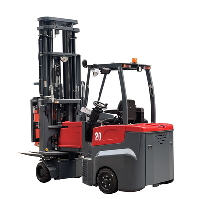 2ton 8m 9m 10m 11m 12mのまさに狭い通路の使用のための12.5m電気連結されたフォークリフトの範囲のトラックVNAのフォークリフト